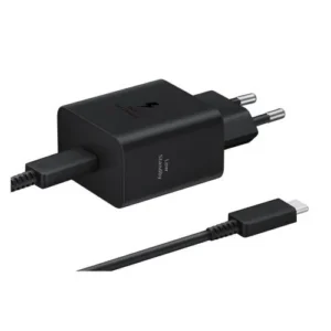 Samsung Travel Charger 45W, USB-C 1,8 m kábel, PD3.0, Fekete (EP-T4511XBEGWW)