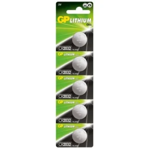 GP-BL-CR2032-7U5 gombelem, 3V, 5 darab (CR2032)