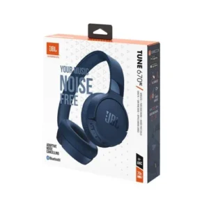 JBL Tune 670NC fejhallgató, Adaptív ANC, 70 óra, Kék