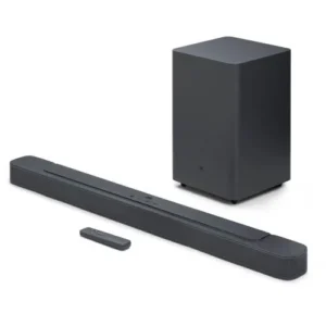 JBL Bar 2.1 Deep Bass MK2 Bluetooth Soundbar, 300W, 6,5" mélynyomó, Fekete