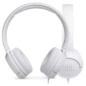 JBL Tune 500 On-Ear fejhallgató, 32 mm meghajtó, Fehér
