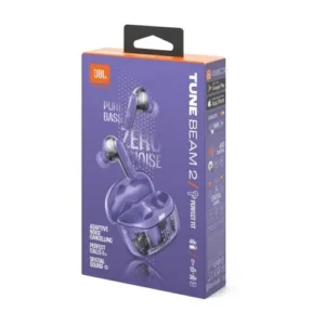 JBL Tune Beam 2 Ghost Edition fülhallgató, Adaptív zajszűrés, Lila