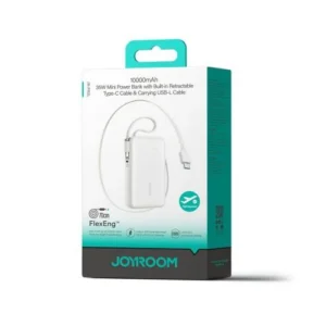 Joyroom JR-PR2L powerbank, 10000 mAh, PD 35W, Fehér
