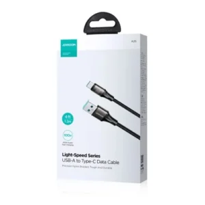 Joyroom Light-Speed Series S-A25 kábel, 100W, 1,2 m, Fekete