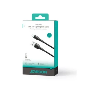 Joyroom SA32-AL3 kábel Starry Series, 480Mb/s, 3A, 1m, Fekete