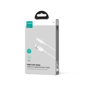 Joyroom A14 USB–Lightning kábel, 3A, 480 Mb/s, Fehér (SA34-AL3)