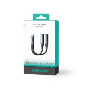 Joyroom SY-C03 átalakító, DAC, 60W, Fekete