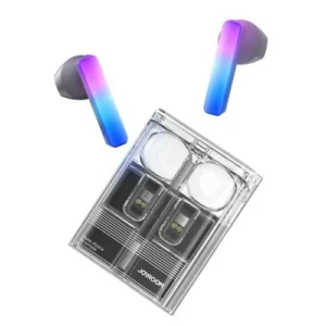 Joyroom JR-TC1 IceLens Series fülhallgató, Bluetooth 5.3, 13 mm hangszóró, Fekete