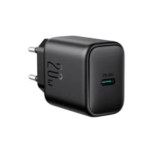 Joyroom JR-TCF20 töltő, USB-C, PD 20W, QC 3.0, Fekete