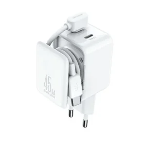 Joyroom JR-TCL05 töltő, 45W GaN, Fehér