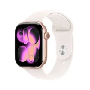 Apple Watch Series 11 (2025) GPS 46mm, Alumínium tok, 64GB, Rózsaarany (MEV74)
