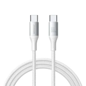 Joyroom Type-C kábel Flash Series A28, 60W, 480 Mbps, 2 m, Fehér (S-A28_CCW2)