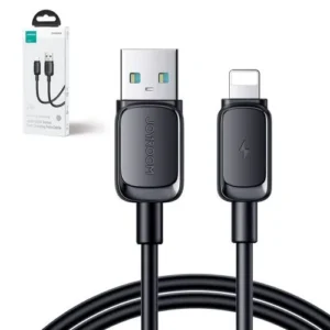 Joyroom S-AL012A14 USB–Lightning adatkábel, 2,4A, 1,2 m, Fekete