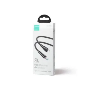 Joyroom S-CL020A11 kábel, USB-C–Lightning, 20W gyorstöltés, 1,2 m, Fekete