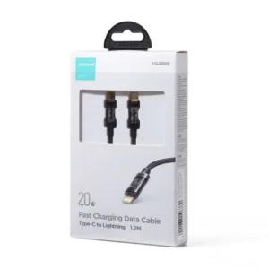 Joyroom Type-C - Lightning A10 series töltőkábel, PD 20W, 2m, Fekete (S-CL020A12)
