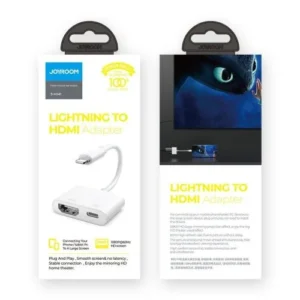 Joyroom Lightning átalakító HDMI-re, FullHD 1080p 60Hz, Fehér (S-H141)