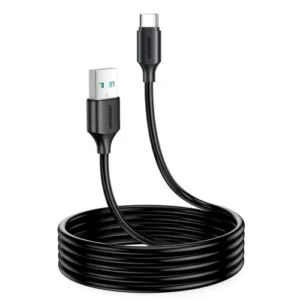 Joyroom USB Type-C adatkábel, 3A, 2m, Fekete (S-UC027A9)