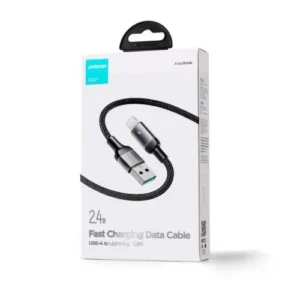 Joyroom S-UL012A10 kábel, 2.4A, 1.2m, Fekete