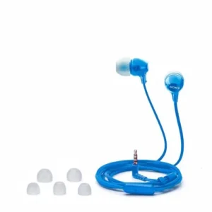 Sony MDR-EX15AP fülhallgató, in-ear, mikrofonnal, Kék