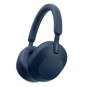 Sony WH-1000XM5 fejhallgató, aktív zajszűrés, Bluetooth 5.2, Kék