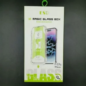 iPhone 16 Pro edzett üveg képernyővédő, 9H, Átlátszó