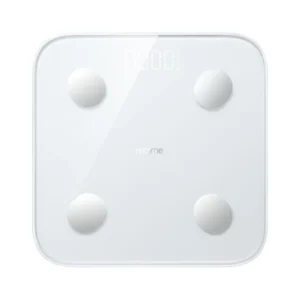 Realme Smart Scale RMH2011, BIA szenzor, 50 g pontosság, Fehér