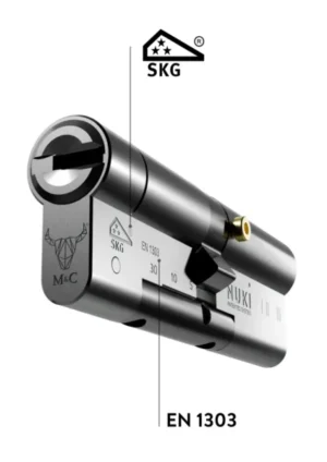 Nuki 2gen zárcilinder, moduláris, 3 kulccsal