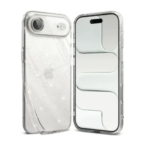 Ringke iPhone Air tok, csillámos, Átlátszó