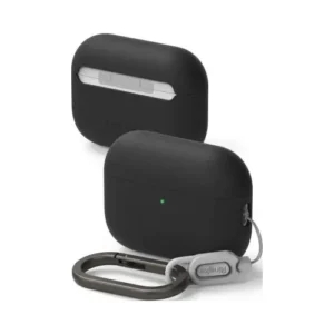Ringke AirPods Pro 3 tok, dupla réteg szilikon, Fekete