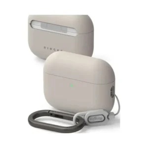 Ringke AirPods Pro 3 Case, dupla rétegű szilikon, Stone