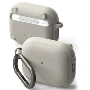 Ringke AirPods Pro 3 tok, mágneses töltéshez igazított, ütésálló, Meleg szürke