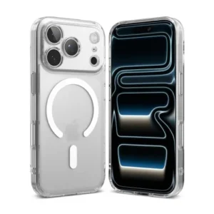 Ringke iPhone 17 Pro Case Fusion, mágneses, matt Átlátszó