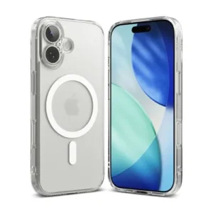 Ringke iPhone 17 Case Fusion, Mágneses, Matt, Átlátszó