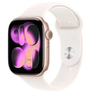 Apple Watch Series 11 (2025) GPS 46mm, Rose Gold alu tok, Light blush (MEV64)
