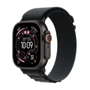 Apple Watch Ultra 3 (2025) GPS + Cellular 5G 49mm, Titán tokkal, Fekete (MF0X4)