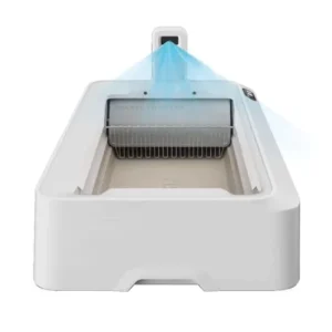 Petkit Purobot CRYSTAL DUO macskaalom, automata öntisztító, AI-kamerával, Fehér
