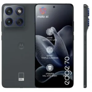 Motorola XT2601-2 Moto Edge 70 okostelefon, 12 GB RAM, 512 GB, Gadget szürke