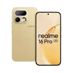 Realme 16 Pro okostelefon, Dual SIM 5G, 8 GB RAM, 256 GB, Master Gold