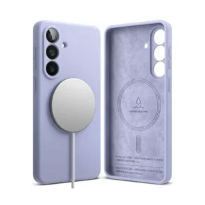 Ringke Galaxy S26 Plus tok, szilikon, mágneses Levendula
