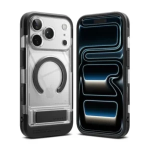 Ringke iPhone17ProMax tok, UX, mágneses, Átlátszó
