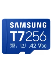 Samsung T7 C10 microSD memóriakártya, 256GB, 170 MB/s