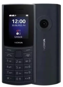 Nokia 110 4G DS mobiltelefon, Dual SIM, Kék