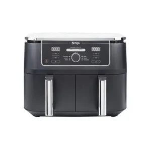 Ninja Foodi Dual Zone Smart Air Fryer 9.5L, két független kosár, Fekete (AF400EU)