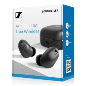Sennheiser Accentum True Wireless In-Ear Earbuds Black EU, Hybrid ANC, 28 óra üzemidő, Fekete