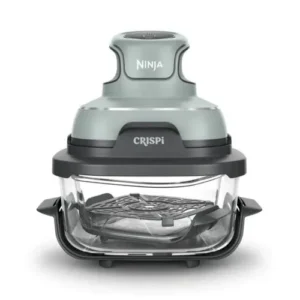 Ninja Crispi légsütő 1.4L + 3.8L, 1700W, PFAS-mentes, Zöld (FN101EUSG)