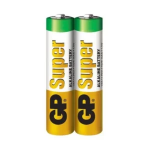 GP Battery (LR03) AAA Zinc Super, GP LR03 elem, 2 db, 1.5V