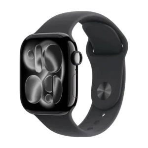 Apple Watch Series 11 GPS + Cellular 46mm, Alumínium tok, Sport szíj M/L, Fekete (MFC44)