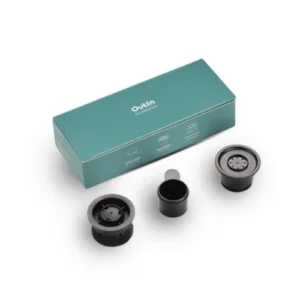 Outin Nano 3-in1 Adapter Set, EU csatlakozó, Fekete