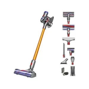 Dyson V8 Absolute (2023) akkus porszívó, 40 perc üzemidő, Nickel/Silver (EU 476547-01)