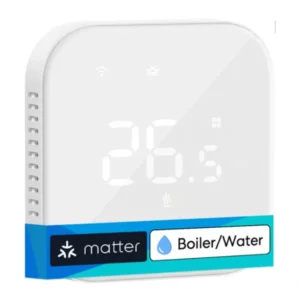 Meross MTS215B okos termosztát, vizes fűtésekhez, Matter-kompatibilis